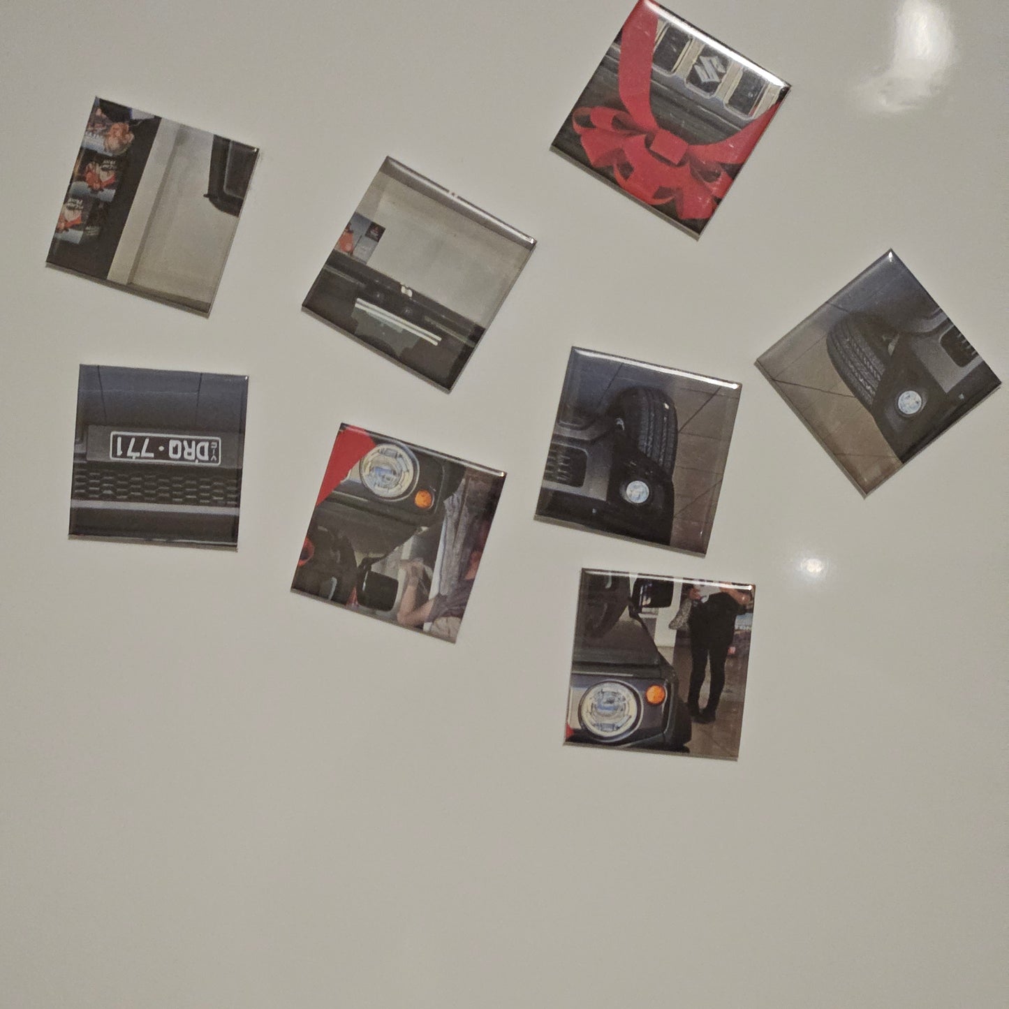 Custom Memory Magnet Set – 9-Piece Puzzle of Your Moments