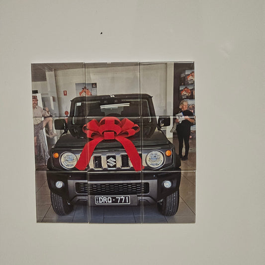 Custom Memory Magnet Set – 9-Piece Puzzle of Your Moments