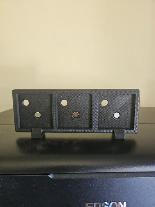 Magnetic 3 x 50x50mm Photo Frame STL File